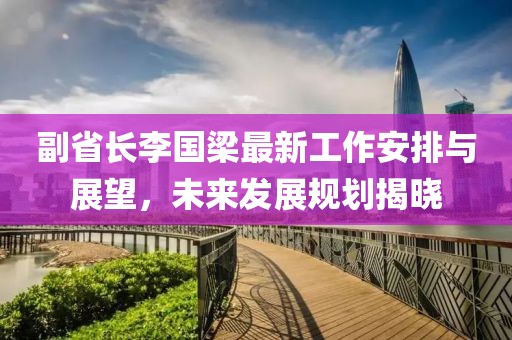副省長李國梁最新工作安排與展望，未來發(fā)展規(guī)劃揭曉
