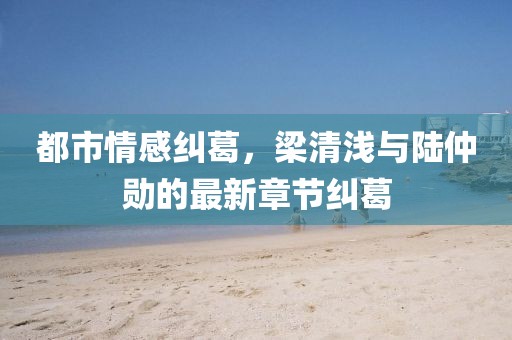 都市情感糾葛，梁清淺與陸仲勛的最新章節(jié)糾葛