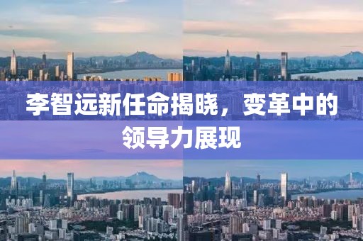 李智遠新任命揭曉，變革中的領導力展現(xiàn)