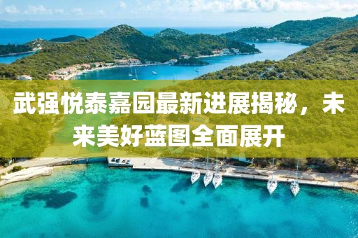 武強(qiáng)悅泰嘉園最新進(jìn)展揭秘，未來(lái)美好藍(lán)圖全面展開(kāi)