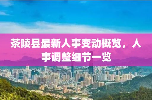 茶陵縣最新人事變動(dòng)概覽，人事調(diào)整細(xì)節(jié)一覽