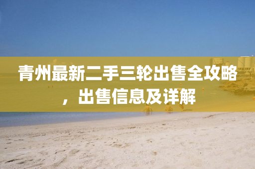 青州最新二手三輪出售全攻略，出售信息及詳解