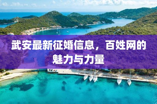 武安最新征婚信息，百姓網(wǎng)的魅力與力量